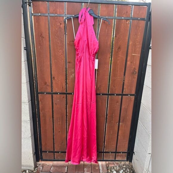 Reformation Veria Silk Dress in Flambé NWT size 2 - Picture 2 of 7